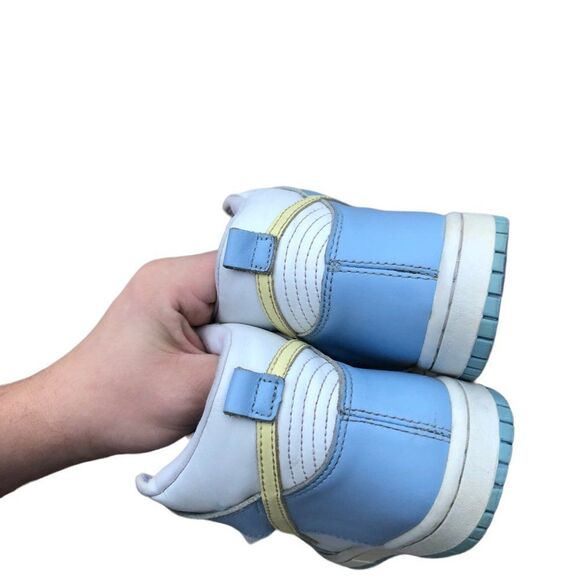 Vintage 2004 Wmns Dunk High 'White Blue' Size 6 - Picture 14 of 14